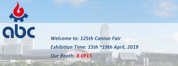 ABC Machinery Attending Canton Fair 2019