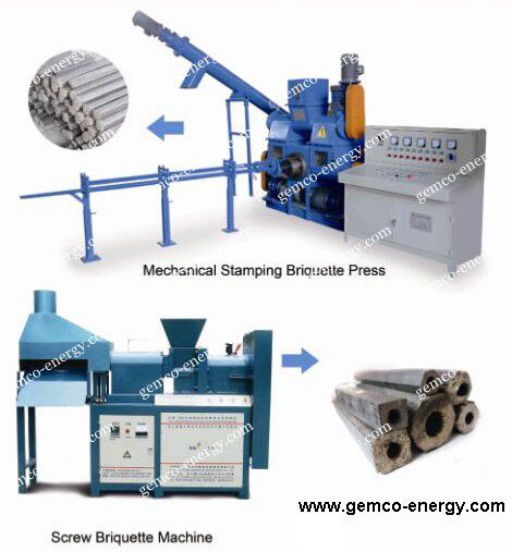 biomass briquette press