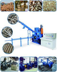 biomass briquette production line