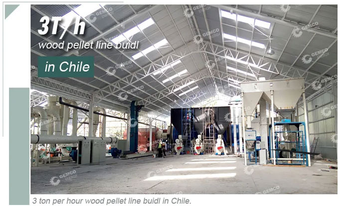 industrial sawdust pellet mill plant