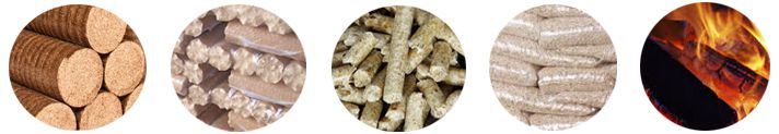 commercial use briquettes and pellets