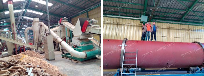 crusher and rotary dryer