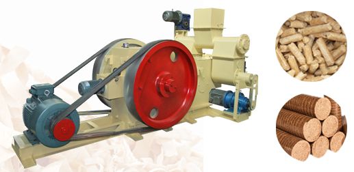 Recycled Wood Shavings Briquetting Machine