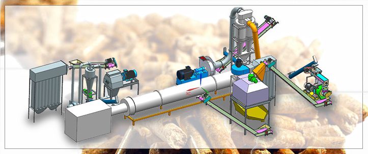 Elephant Grass Pellet Production Process