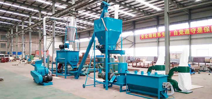 Small Grass Pellet Mill Plant