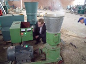 used pellet mill